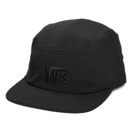 Vans Stretch Logo 5 Paneelen Cap - Schwarz