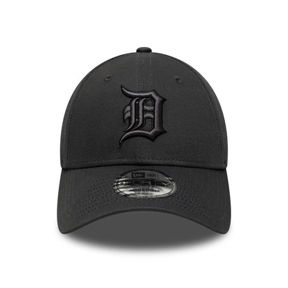 New Era 9FORTY Detroit Tigers Baseball Cap - MLB League Essential - Dunkelgrau-Schwarz