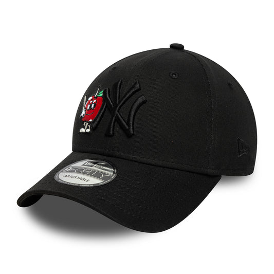 New Era 9FORTY New York Yankees Baseball Cap - MLB Tonal Icon - Schwarz
