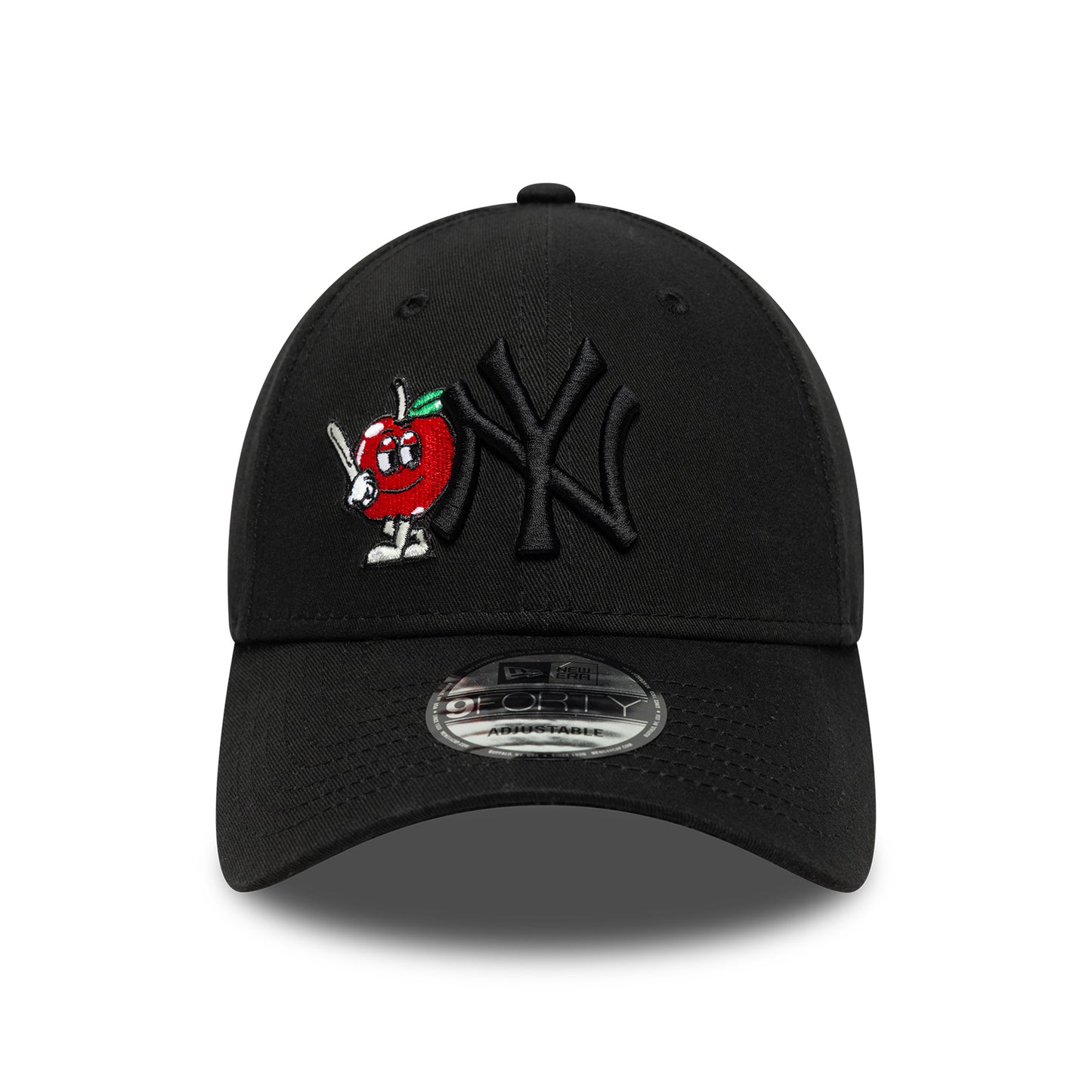 New Era 9FORTY New York Yankees Baseball Cap - MLB Tonal Icon - Schwarz