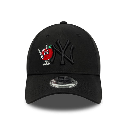 New Era 9FORTY New York Yankees Baseball Cap - MLB Tonal Icon - Schwarz