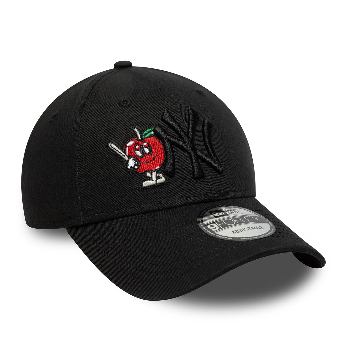 New Era 9FORTY New York Yankees Baseball Cap - MLB Tonal Icon - Schwarz