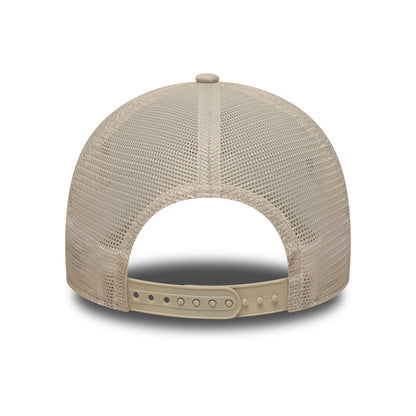 New Era A-Frame L.A. Dodgers Trucker Cap - MLB League Essential - Steingrau-Weiß