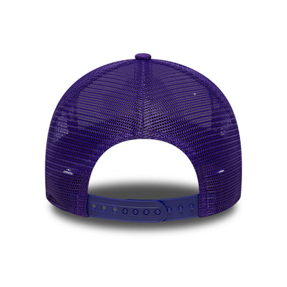 New Era A-Frame L.A. Lakers Trucker Cap - NBA Side Patch - Lila-Weiß