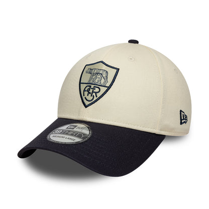 New Era 39THIRTY AS Roma Baseball Cap - Seasonal - Cremefarben-Marineblau