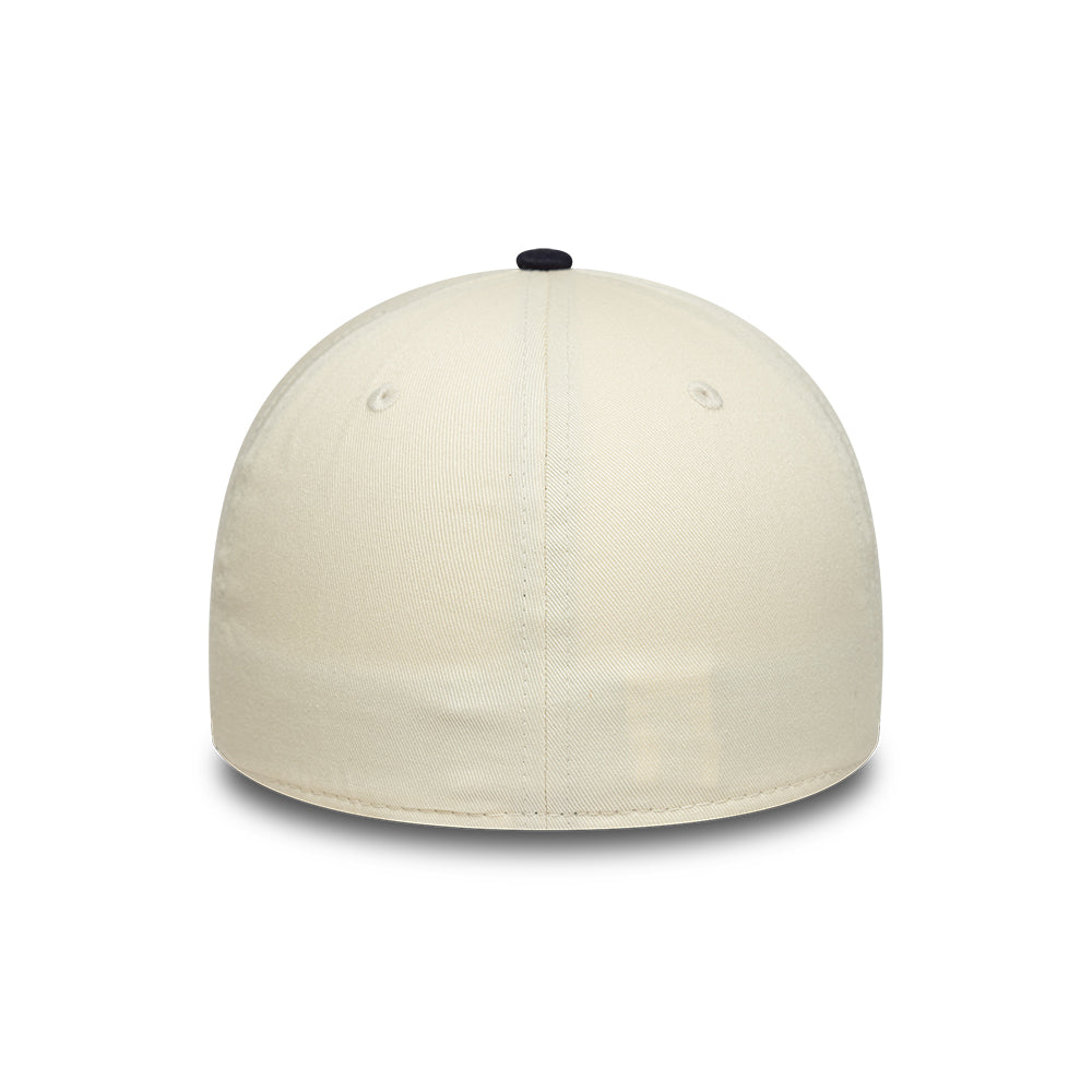 New Era 39THIRTY AS Roma Baseball Cap - Seasonal - Cremefarben-Marineblau