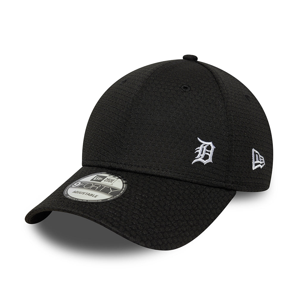 New Era 9FORTY Detroit Tigers Baseball Cap - MLB Flawless Mesh - Schwarz-Weiß