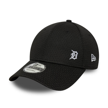 New Era 9FORTY Detroit Tigers Baseball Cap - MLB Flawless Mesh - Schwarz-Weiß