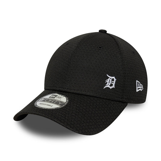 New Era 9FORTY Detroit Tigers Baseball Cap - MLB Flawless Mesh - Schwarz-Weiß