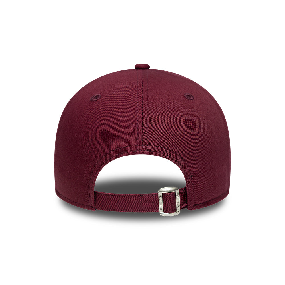 New Era 9FORTY L.A. Dodgers Baseball Cap - MLB Team Outline - Burgunderrot-Cremefarben