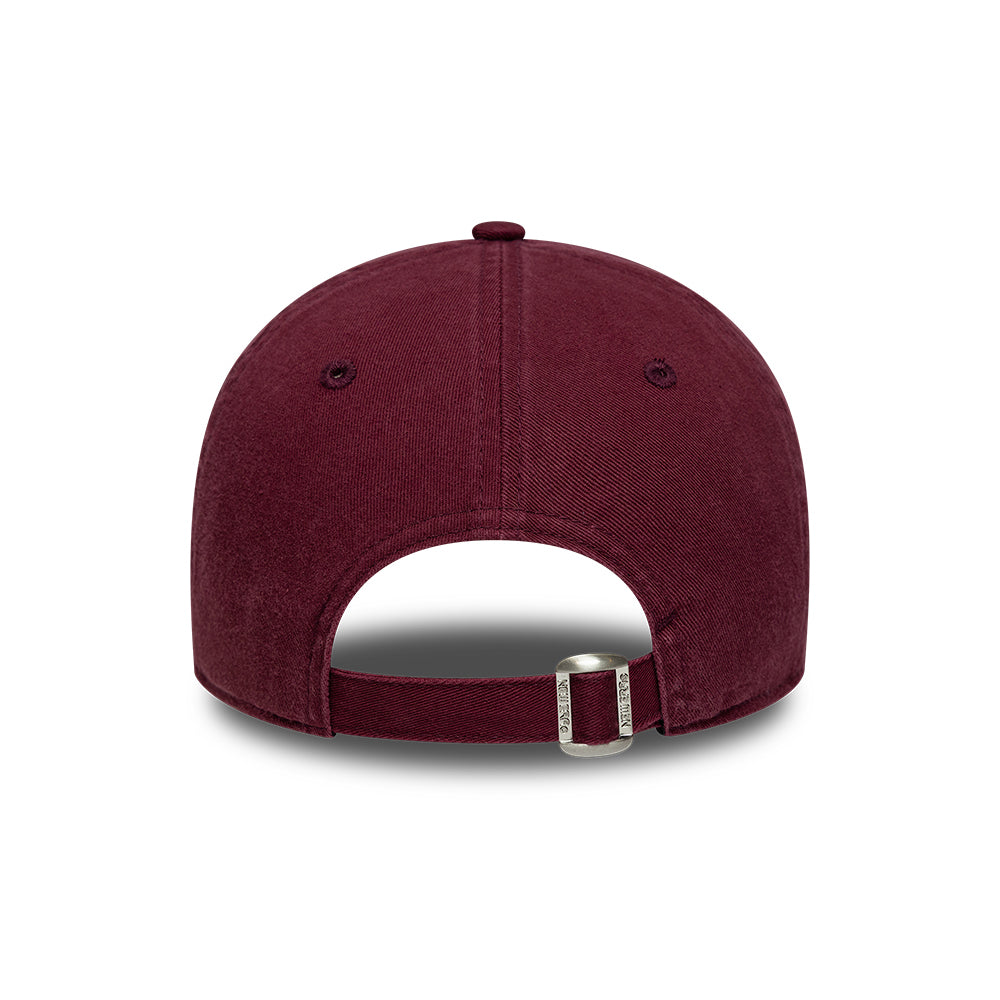 New Era 9TWENTY Detroit Tigers Baseball Cap - MLB Mini Logo - Burgunderrot-Weiß