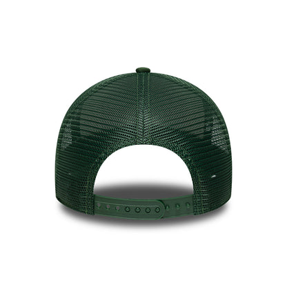 New Era 9FORTY A-Frame Colorado Trucker Cap - License Plate - Steingrau-Dunkelgrün