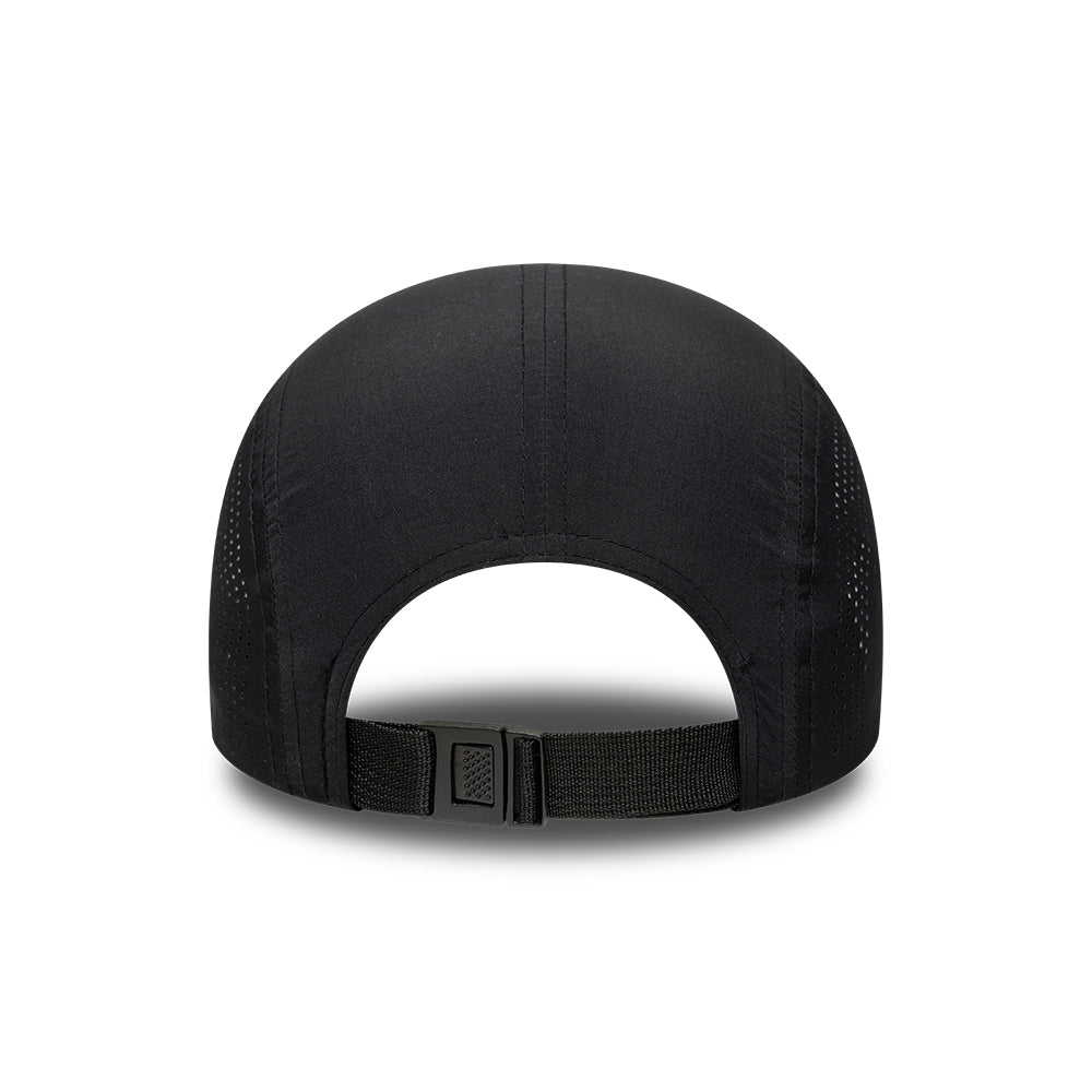 New Era L.A. Dodgers 5 Paneelen Cap - MLB Tech Midi Runner - Schwarz auf Schwarz
