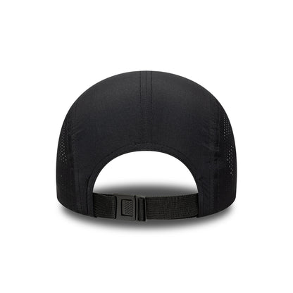 New Era L.A. Dodgers 5 Paneelen Cap - MLB Tech Midi Runner - Schwarz auf Schwarz