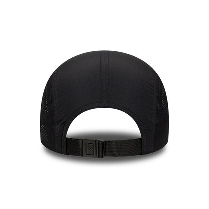 New Era New York Yankees 5 Paneelen Cap - MLB Tech Midi Runner - Schwarz auf Schwarz