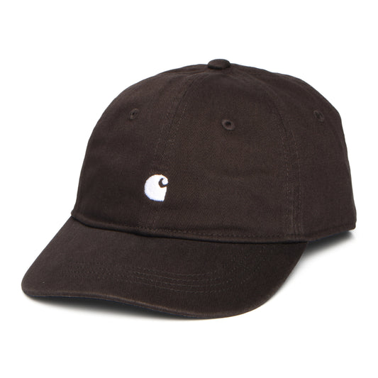 Carhartt WIP Madison Logo Baseball Cap - Tabak-Weiß