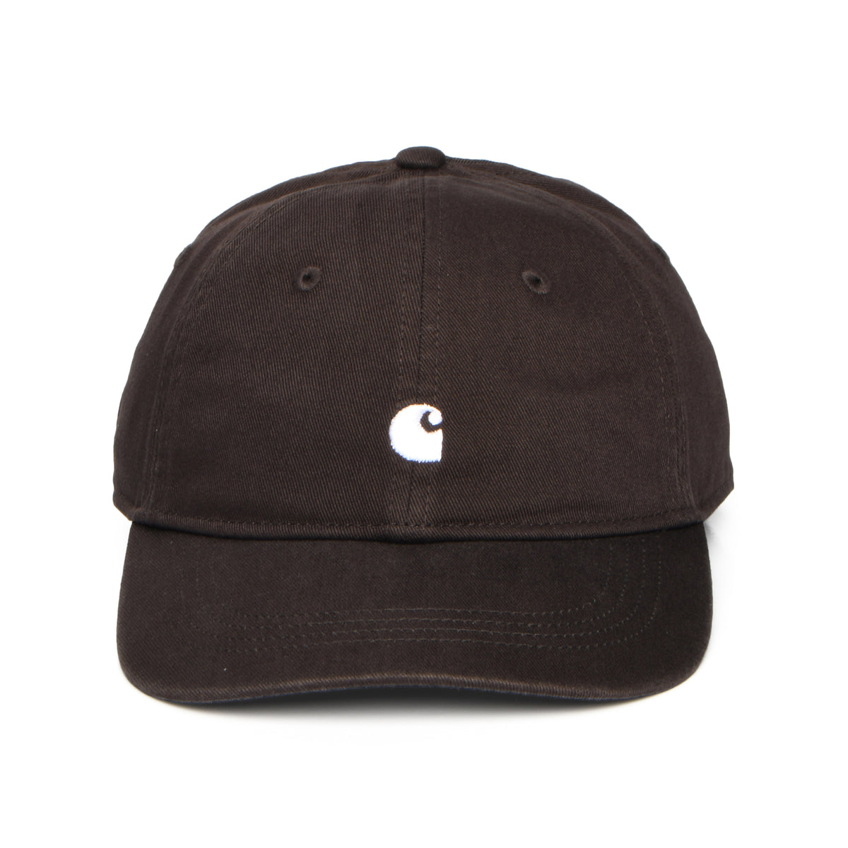 Carhartt WIP Madison Logo Baseball Cap - Tabak-Weiß