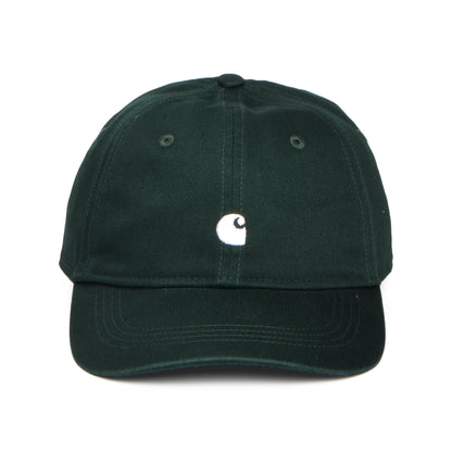 Carhartt WIP Madison Logo Baseball Cap - Dunkles Moos-Weiß