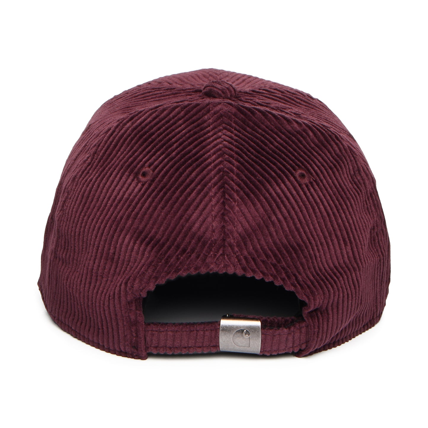 Carhartt WIP Harlem Kord Baseball Cap - Weinrot-Weiß