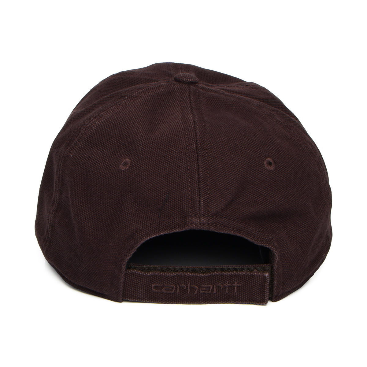 Carhartt WIP Selby Verwaschener Baseball Cap aus Baumwoll-Canvas - Kastanienbraun