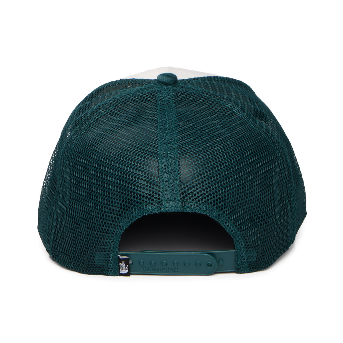 The North Face Mudder Recycled Trucker Cap - Cremeweiß-Petrol