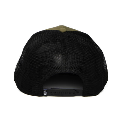 The North Face Embroidered Mudder Recycled Trucker Cap - Moosgrün