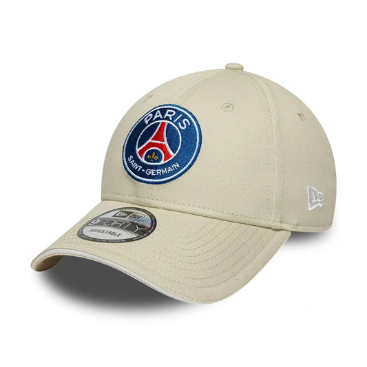 New Era 9FORTY Paris Saint-Germain FC Baseball Cap - Core - Steingrau