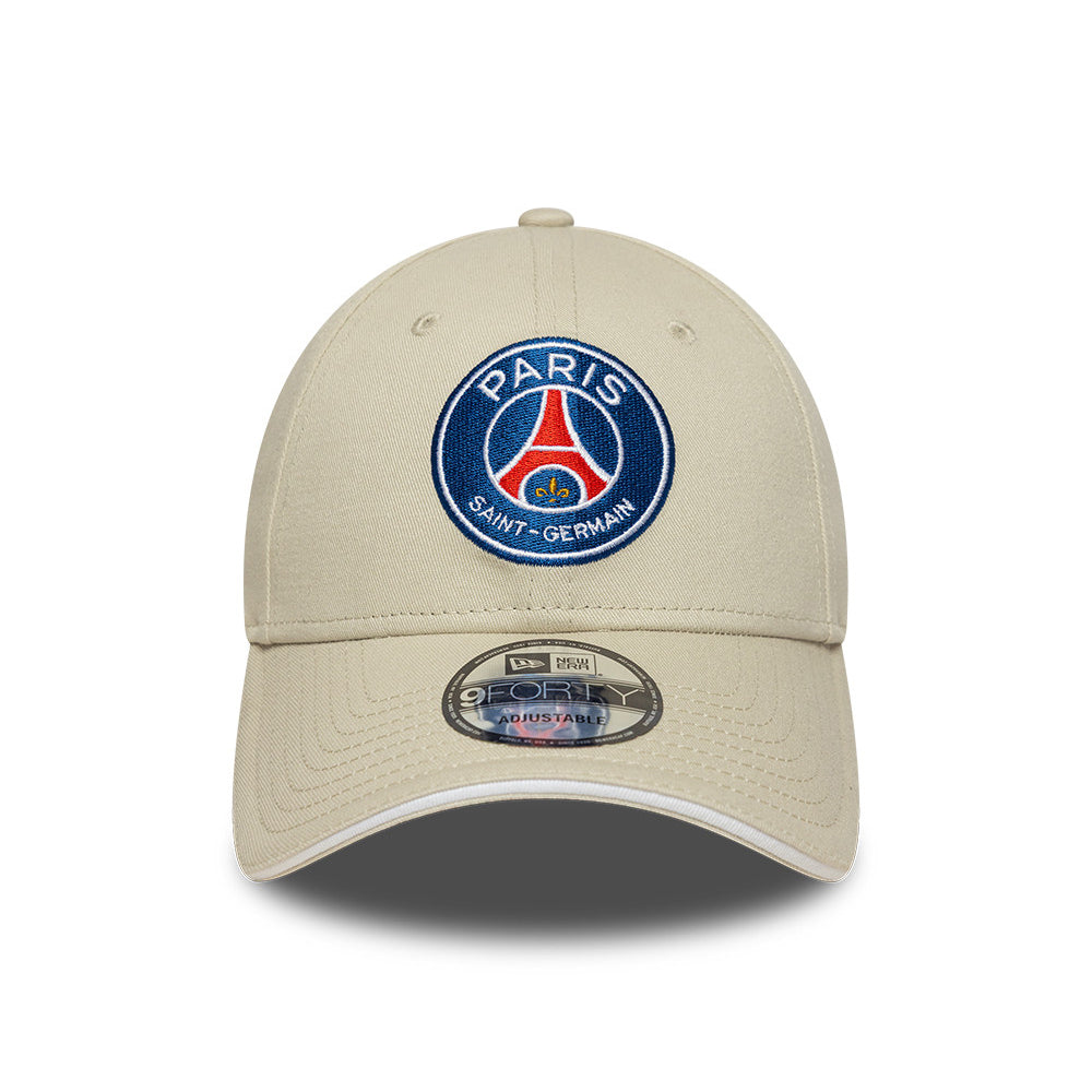 New Era 9FORTY Paris Saint-Germain FC Baseball Cap - Core - Steingrau