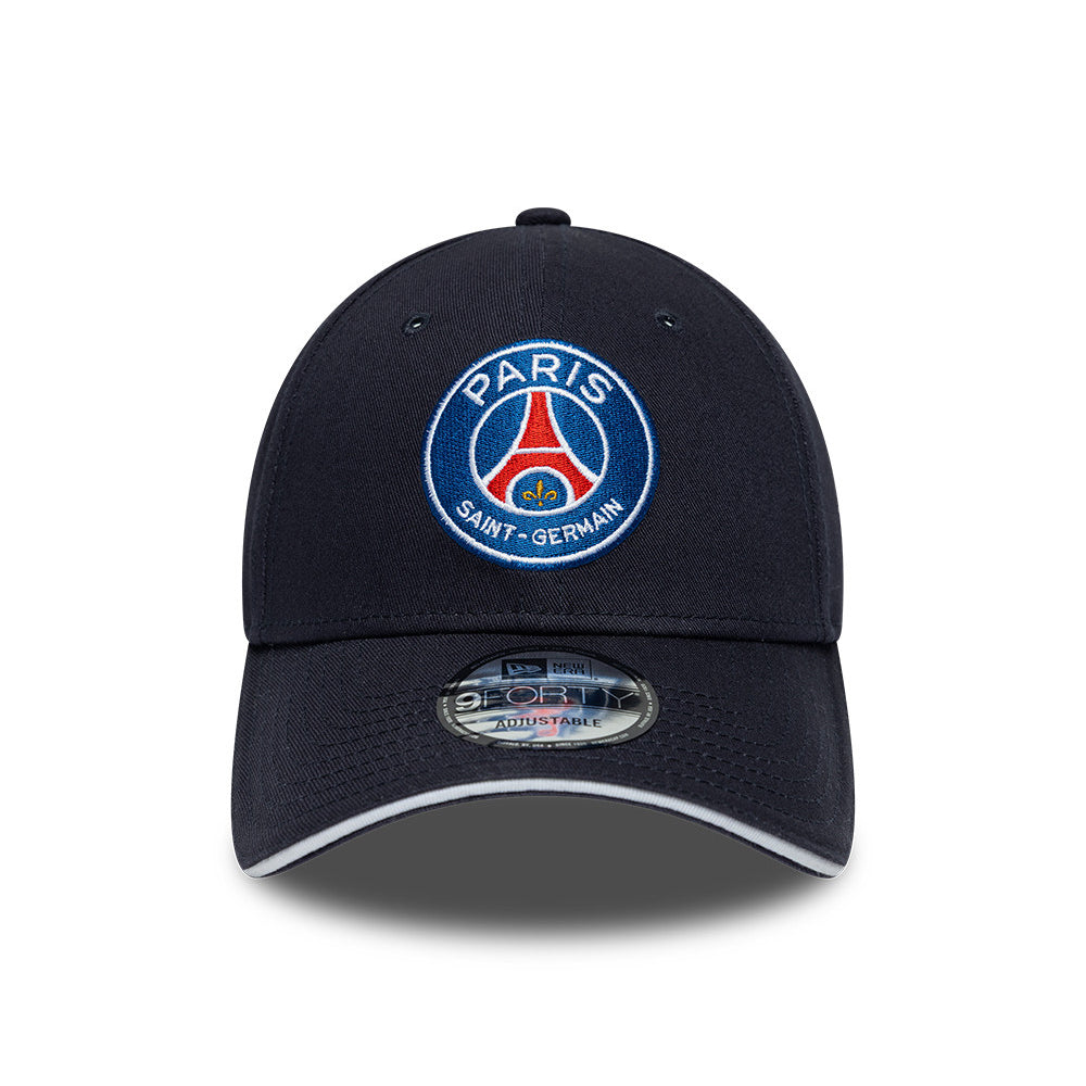 New Era 9FORTY Paris Saint-Germain FC Baseball Cap - Core - Marineblau