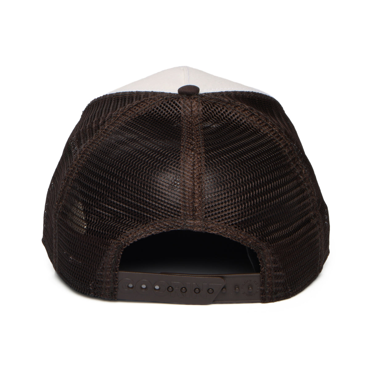 Goorin Over the Line Longhorn Trucker Cap - Weiß-Braun
