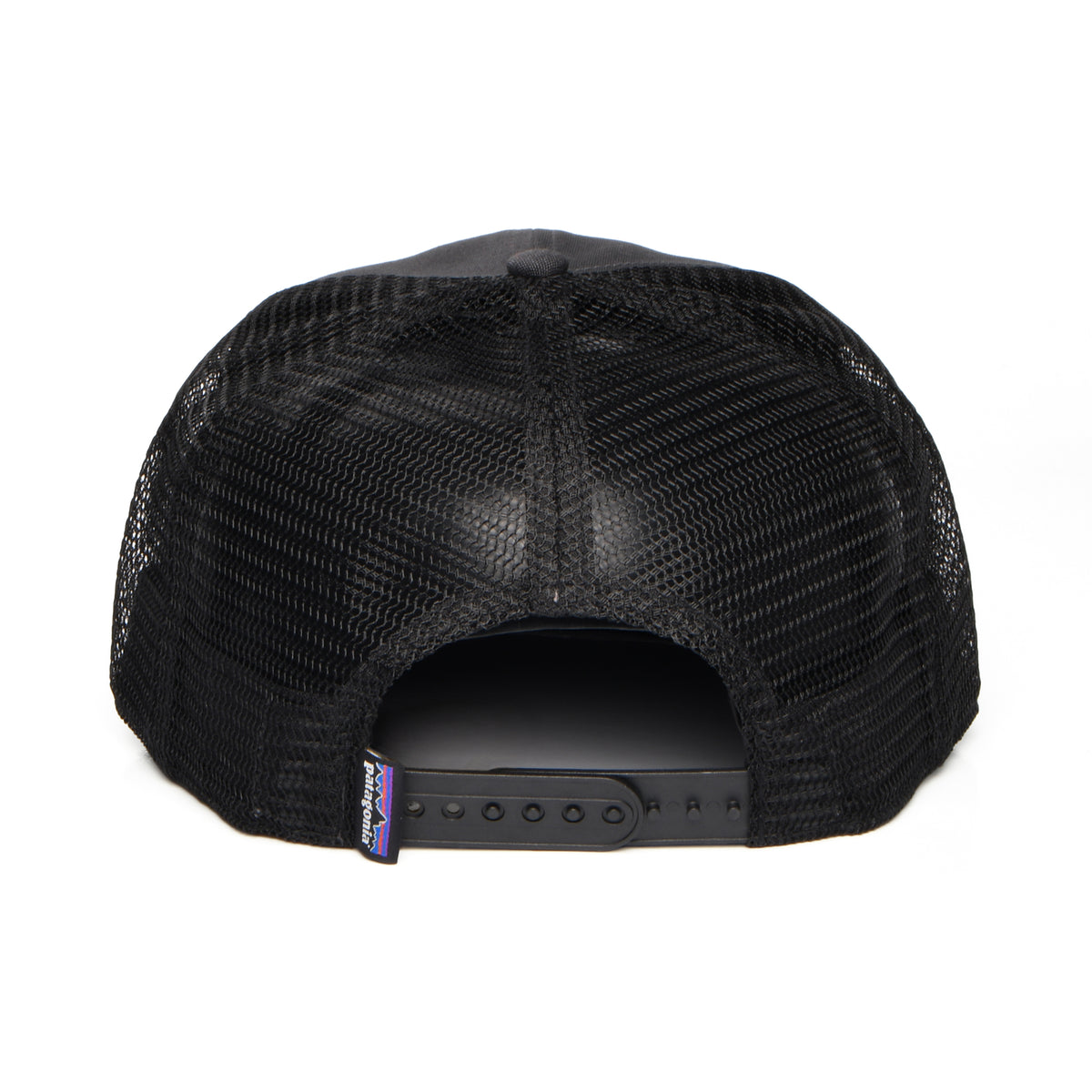 Patagonia Flying Fish Relaxed Trucker Cap - Tintenschwarz