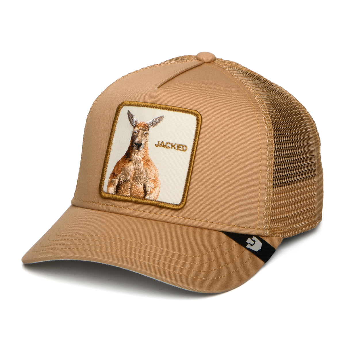 Goorin Jacked Kangaroo Trucker Cap - Hellbraun