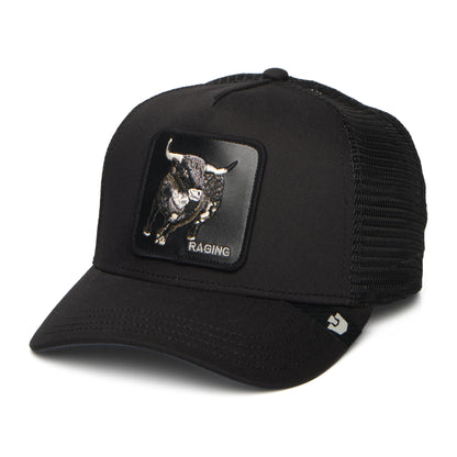 Goorin Raging Trucker Cap - Schwarz auf Schwarz