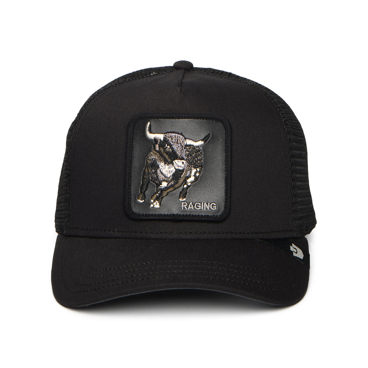 Goorin Raging Trucker Cap - Schwarz auf Schwarz