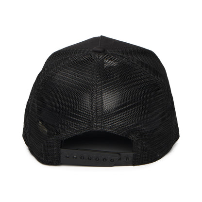 Goorin Raging Trucker Cap - Schwarz auf Schwarz