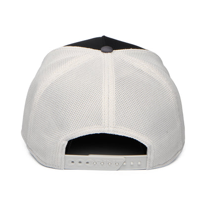 Goorin Migration Banger Trucker Cap - Schwarz-Grau-Weiß