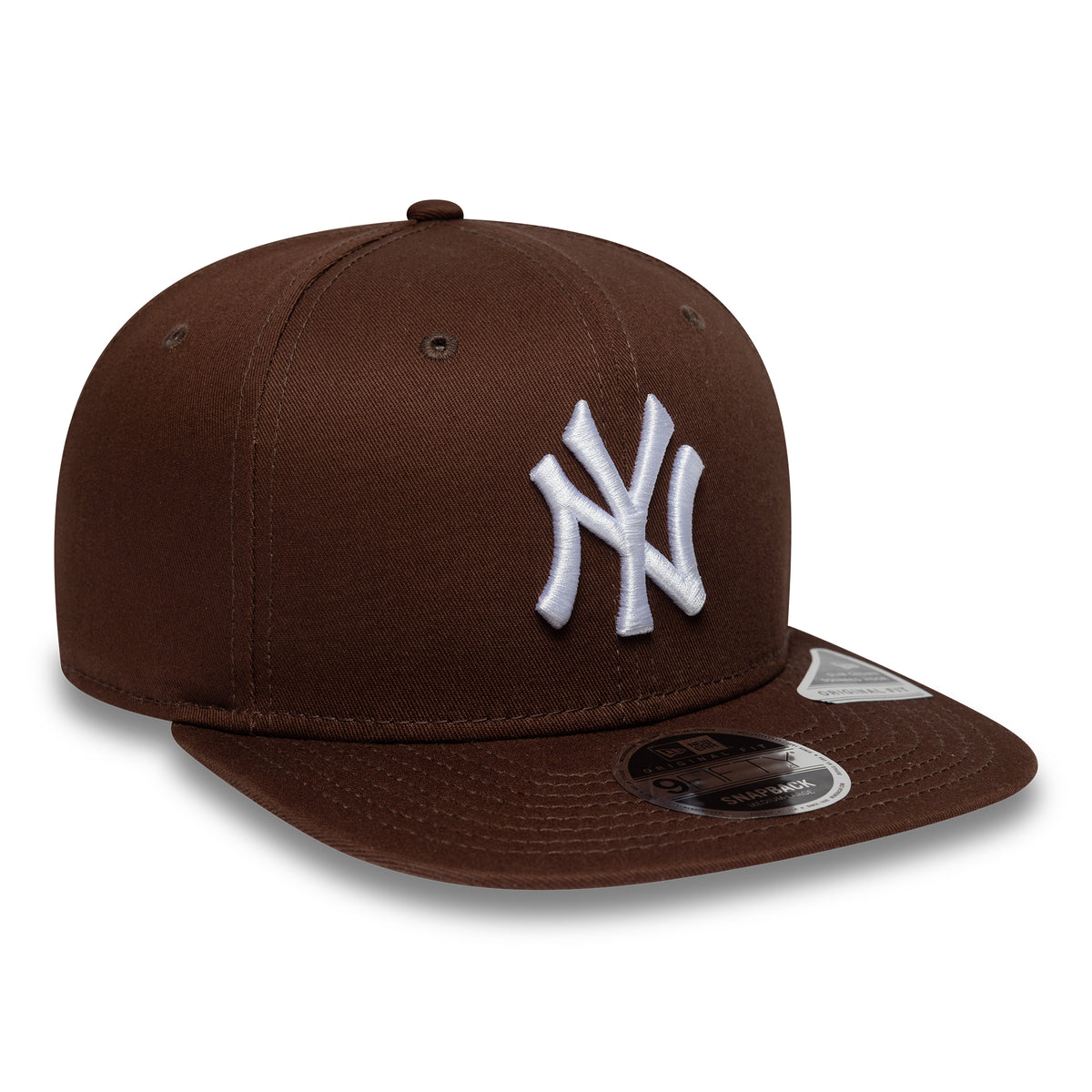 New Era 9FIFTY New York Yankees Snapback Cap - MLB League Essential Original Fit - Schokolade-Weiß