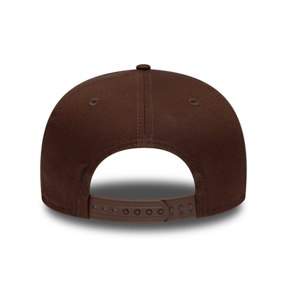 New Era 9FIFTY New York Yankees Snapback Cap - MLB League Essential Original Fit - Schokolade-Weiß