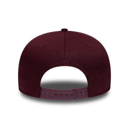 New Era 9FIFTY New York Yankees Snapback Cap - MLB League Essential Original Fit - Kastanienbraun-Weiß