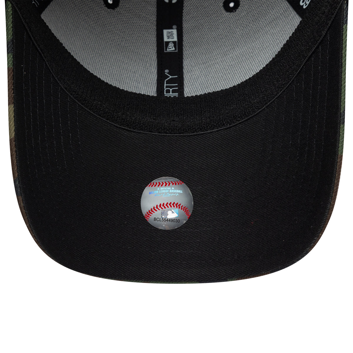 New Era 39THIRTY New York Yankees Baseball Cap - MLB Down Flap - Tarnfarben-Schwarz