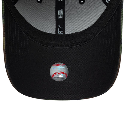 New Era 39THIRTY New York Yankees Baseball Cap - MLB Down Flap - Tarnfarben-Schwarz