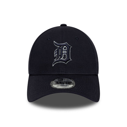 New Era 9FORTY Detroit Tigers Baseball Cap - MLB Team Outline - Marineblau-Hellgrau