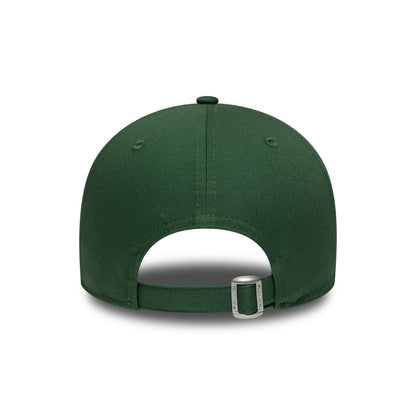 New Era 9FORTY L.A. Dodgers Baseball Cap - MLB Team Outline - Dunkelgrün-Weiß
