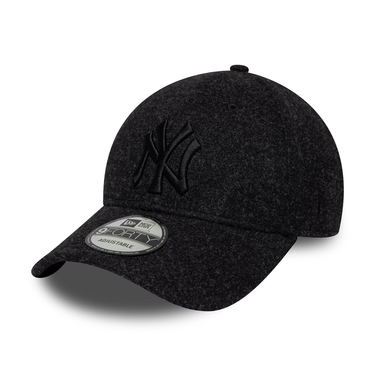 New Era 9FORTY New York Yankees Baseball Cap - MLB Winter - Schwarz Meliert