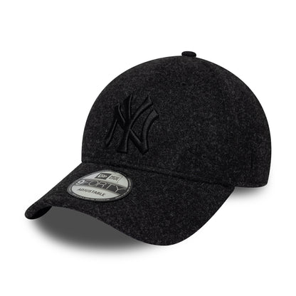 New Era 9FORTY New York Yankees Baseball Cap - MLB Winter - Schwarz Meliert