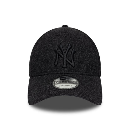 New Era 9FORTY New York Yankees Baseball Cap - MLB Winter - Schwarz Meliert