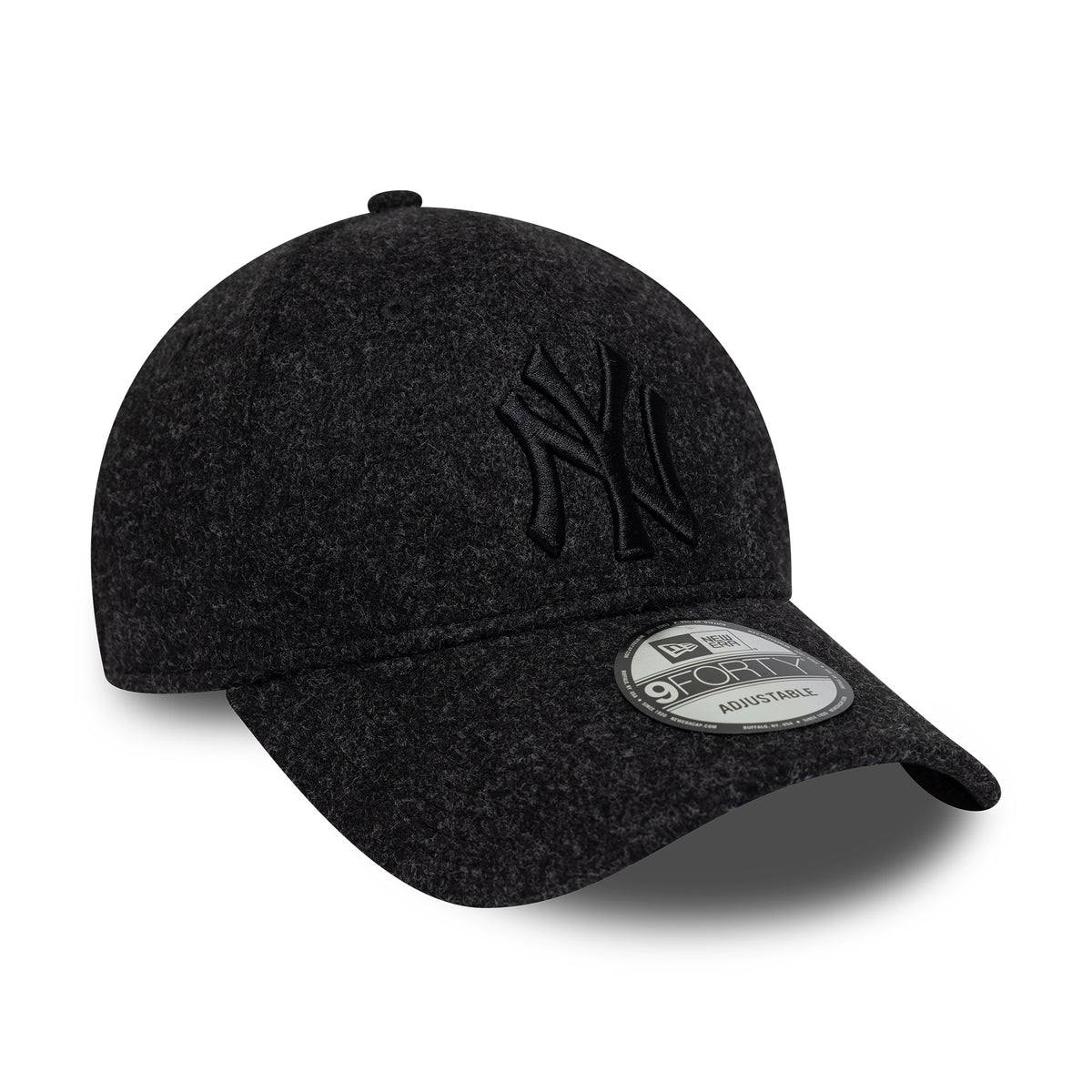 New Era 9FORTY New York Yankees Baseball Cap - MLB Winter - Schwarz Meliert