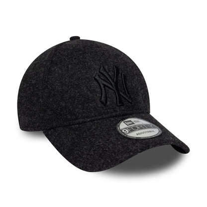 New Era 9FORTY New York Yankees Baseball Cap - MLB Winter - Schwarz Meliert
