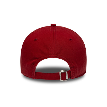 New Era 9TWENTY New York Mets Baseball Cap - MLB Washed Midi Logo - Tiefrot