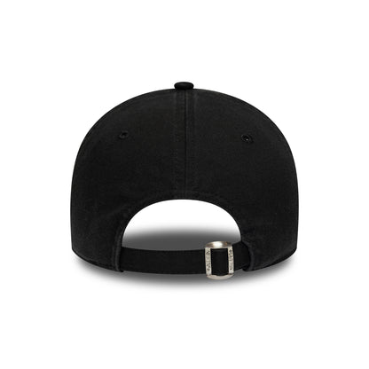 New Era 9TWENTY Detroit Tigers Baseball Cap - MLB Washed Midi Logo - Schwarz auf Schwarz